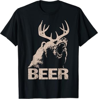 Beers Deer Bears T-Shirt