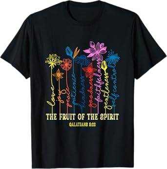 The Fruit Of The Spirit Bible Verse Christian For Women T-Shirt