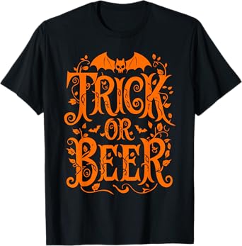 Funny Halloween Drinking Tee for Men & Women for Beer Lovers T-Shirt