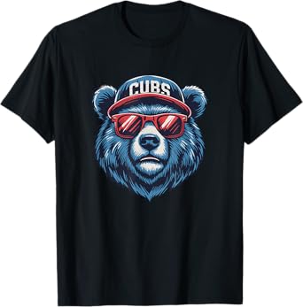Style Cubs Name Retro For Men Women Kids Girl T-Shirt