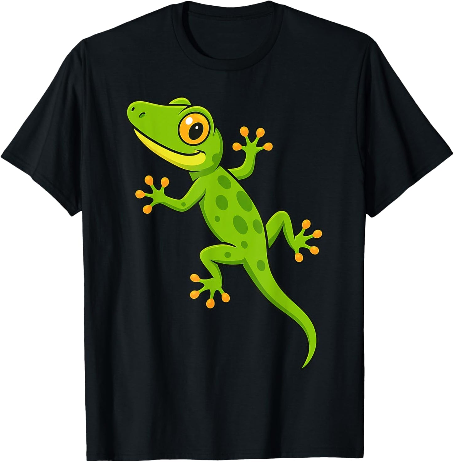 Funny Gecko Lizard Animal Lover Boys Girls Kids T-Shirt