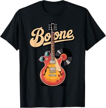 Boone Personalized Name Vintage Retro Girls Woman Man T-Shirt