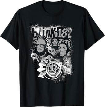 Official Blink-182 One More Time Portrait T-Shirt