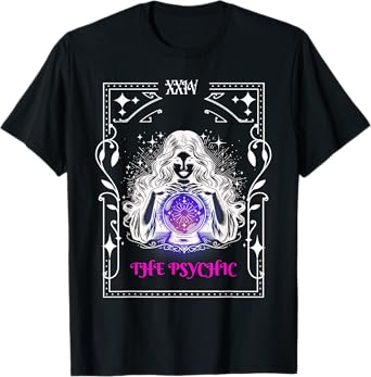 The Psychic Reader Gypsy Women Tarot Ball Reader T-Shirt