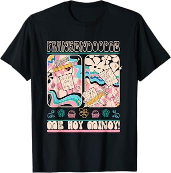SpongeBob SquarePants Frankendoodle Me Hoy Minoy! Retro T-Shirt