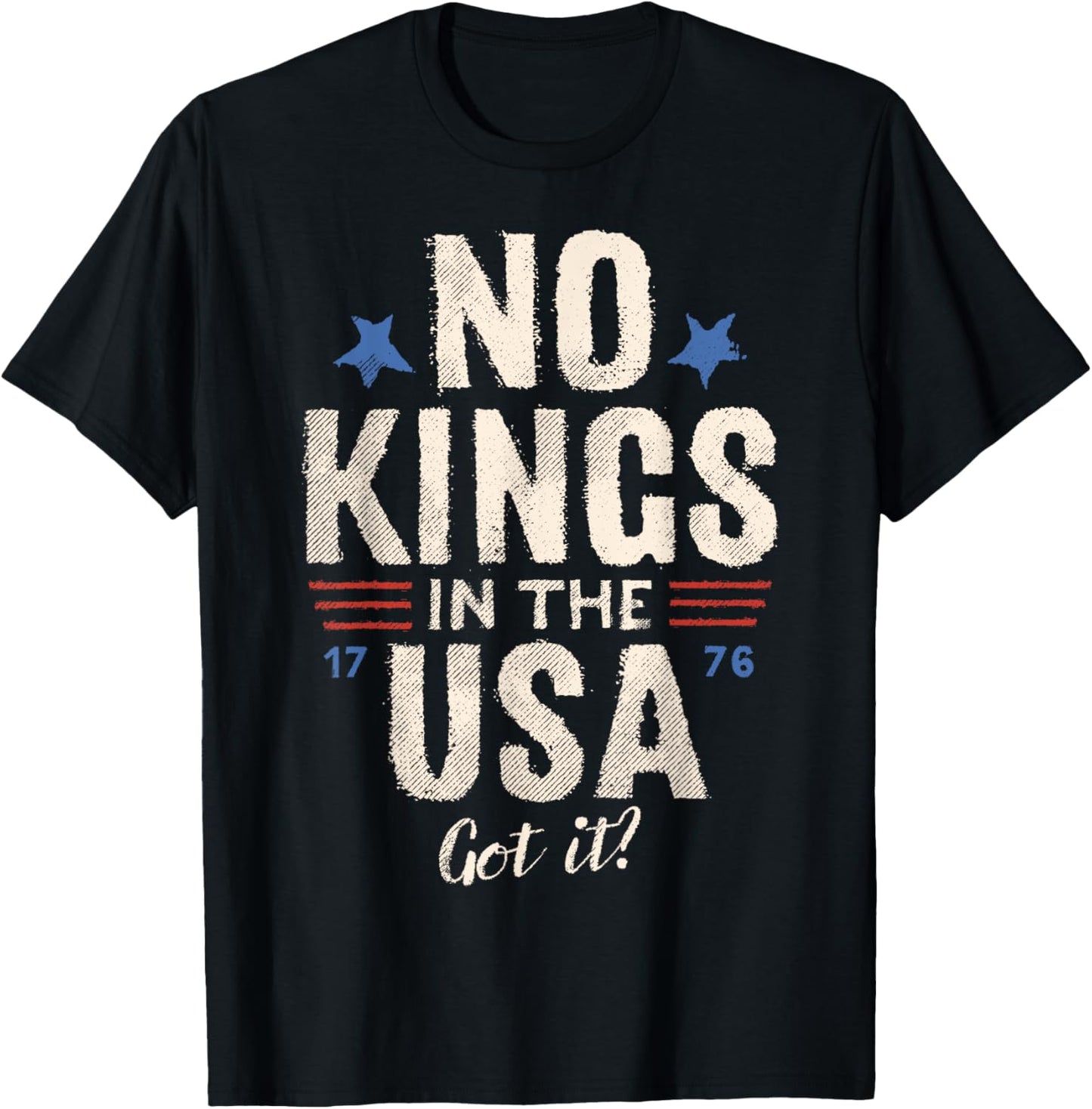 No Kings In The USA T-Shirt