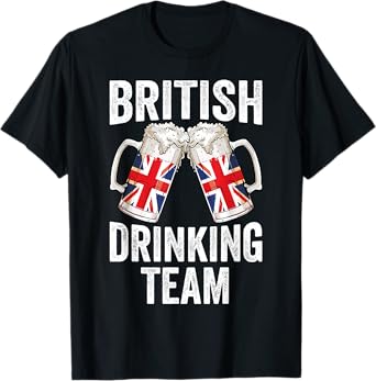 British Drinking Team Cheers Great Britain Beer Oktoberfest T-Shirt