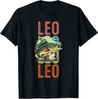Leo Custom Fishing Hobbyist T-Shirt