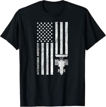 CASE IH - Tractor Plow Flag T-Shirt