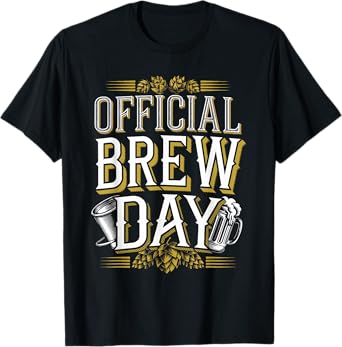 Homebrewing Brew Day for Craft Brewer Brewmaster T-Shirt