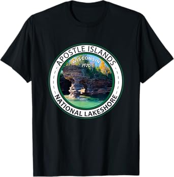 Apostle Islands National Lakeshore Wisconsin Vintage T-Shirt