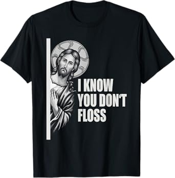 Dentist Jesus Floss Dental School Gift Womens & Mens Graphic T-Shirt
