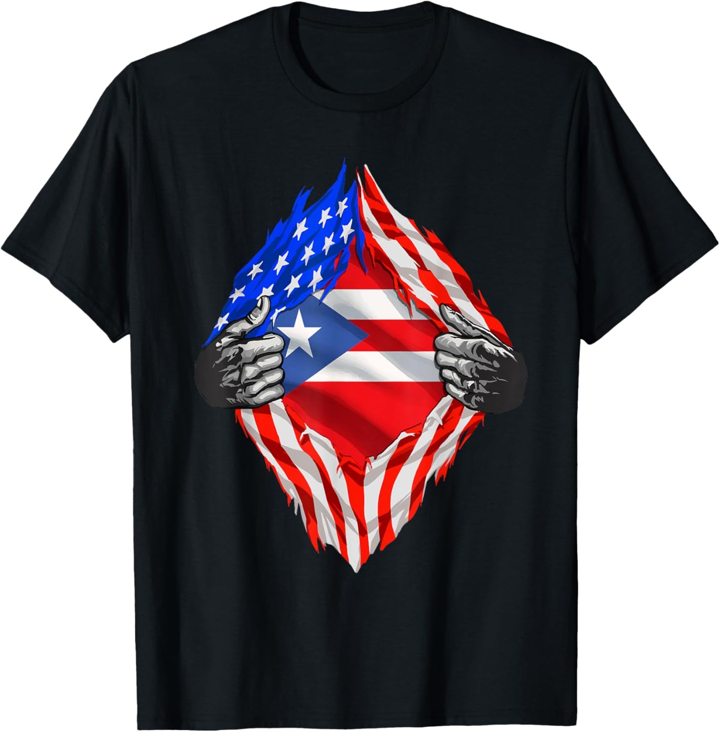 Puerto Rico Super Puerto Rican Flag Patriotic Boricua T-Shirt