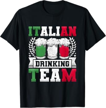 Italian Drinking Team, Beer Day T-Shirt