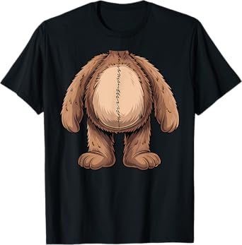 Teddy Bear Halloween Tshirt Outfit Funny Simple Costume T-Shirt