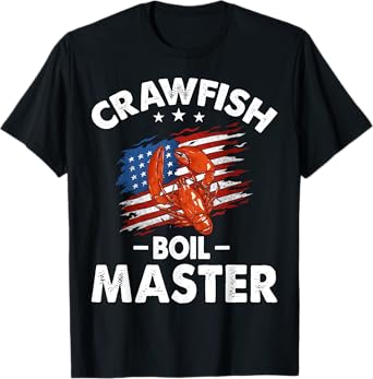 Crawfish Boil Master - Crawfish Boiling Crab Mud Bug T-Shirt