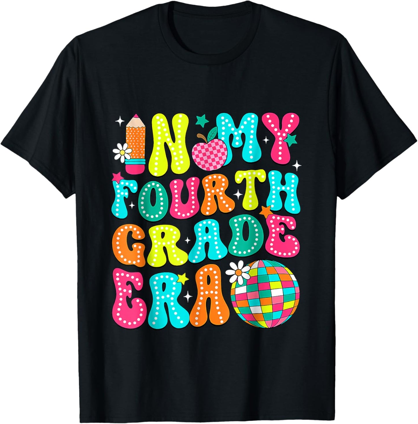 In My Fourth Grade Era Teacher Back To School Tee by TeeBrew