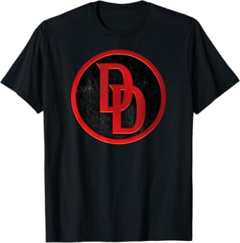 Marvel Daredevil: Born Again Super Hero Costume Icon Symbol T-Shirt