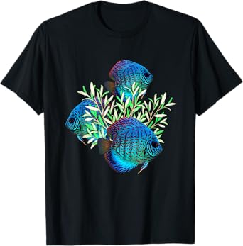 Discus Aquarium Fish Discus Breeders Lovers Fish Tank T-Shirt