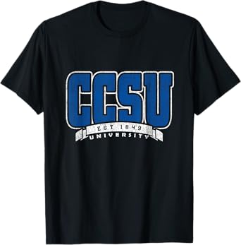 Retro Vintage CCSU Athletic Sports Tee Men Women T-Shirt