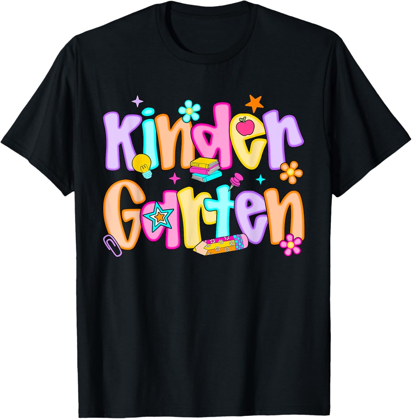 Preppy Kindergarten First Day Of School Teachers Girls Boys T-Shirt