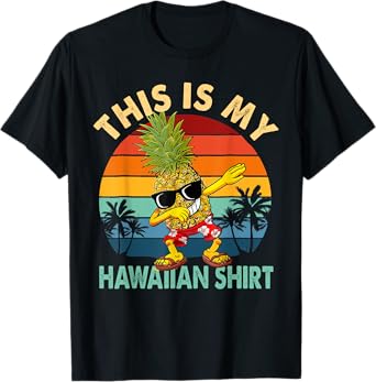 This Is My Hawaiian Shirt Tropical Costume Party Hawaii T-Shirt