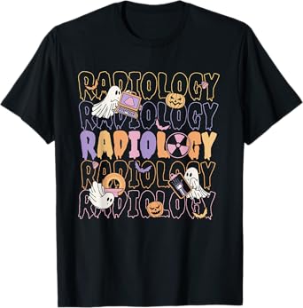Halloween Radiology Fall Autumn RAD Tech X-ray Technologist T-Shirt