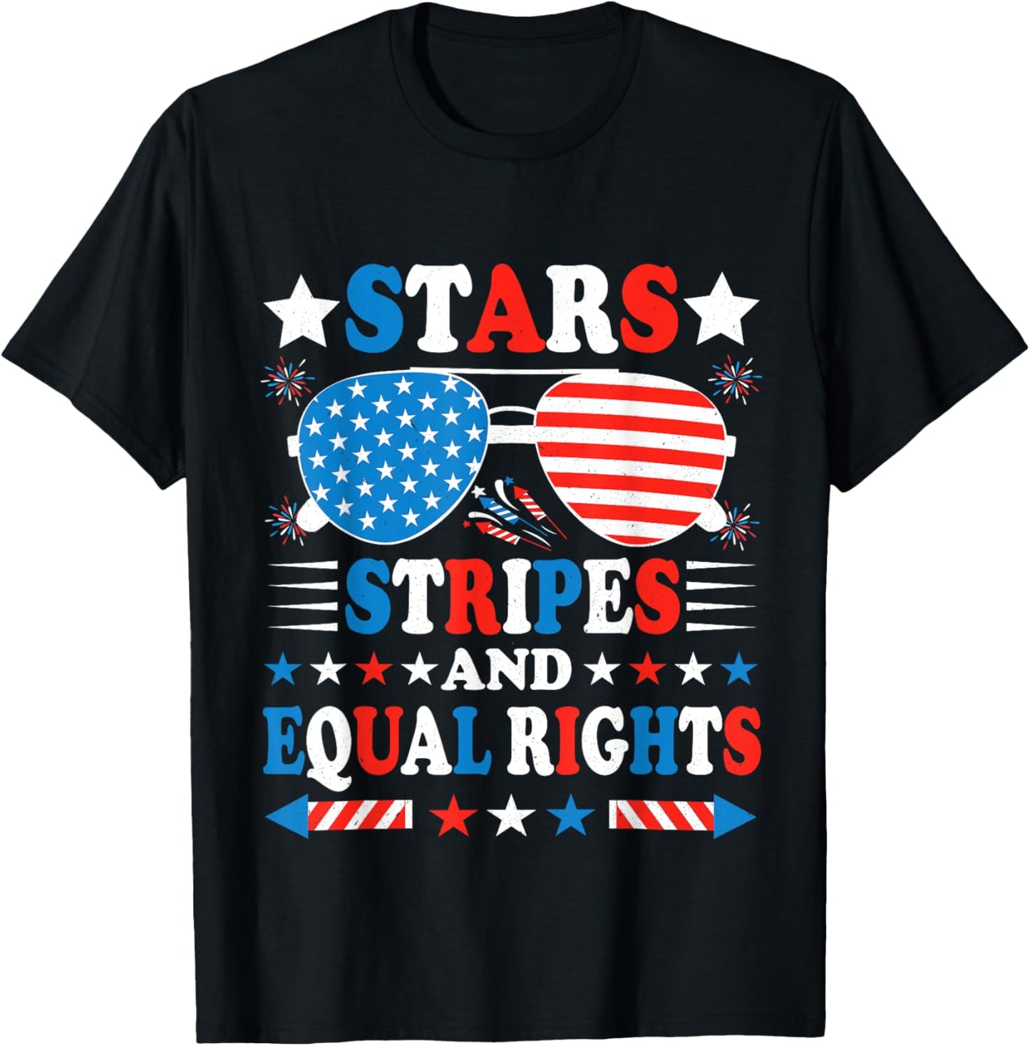 Stars Stripes And Equal Rights T-Shirt