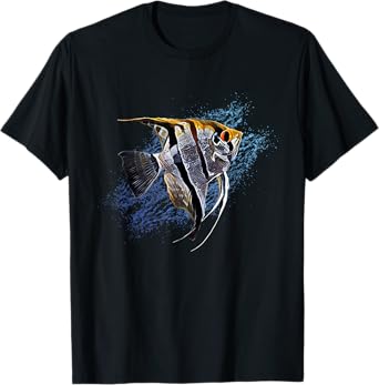 Angelfish Tropical Fish Keeper Cichlid - Fish Fan T-Shirt
