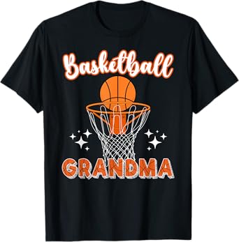 Basketball Grandma Of A Basketball Player Grandma T-Shirt
