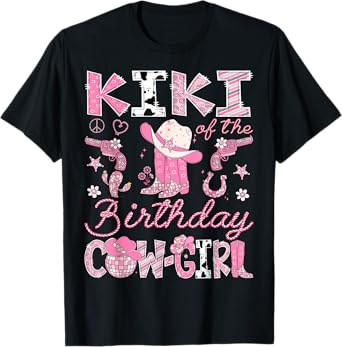 Kiki Of The Birthday Cow-Girl Disco Rodeo Western T-Shirt