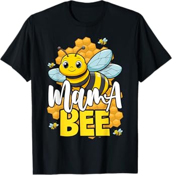 Mama Bee Family Bee First Bee Day Outfits T-Shirt