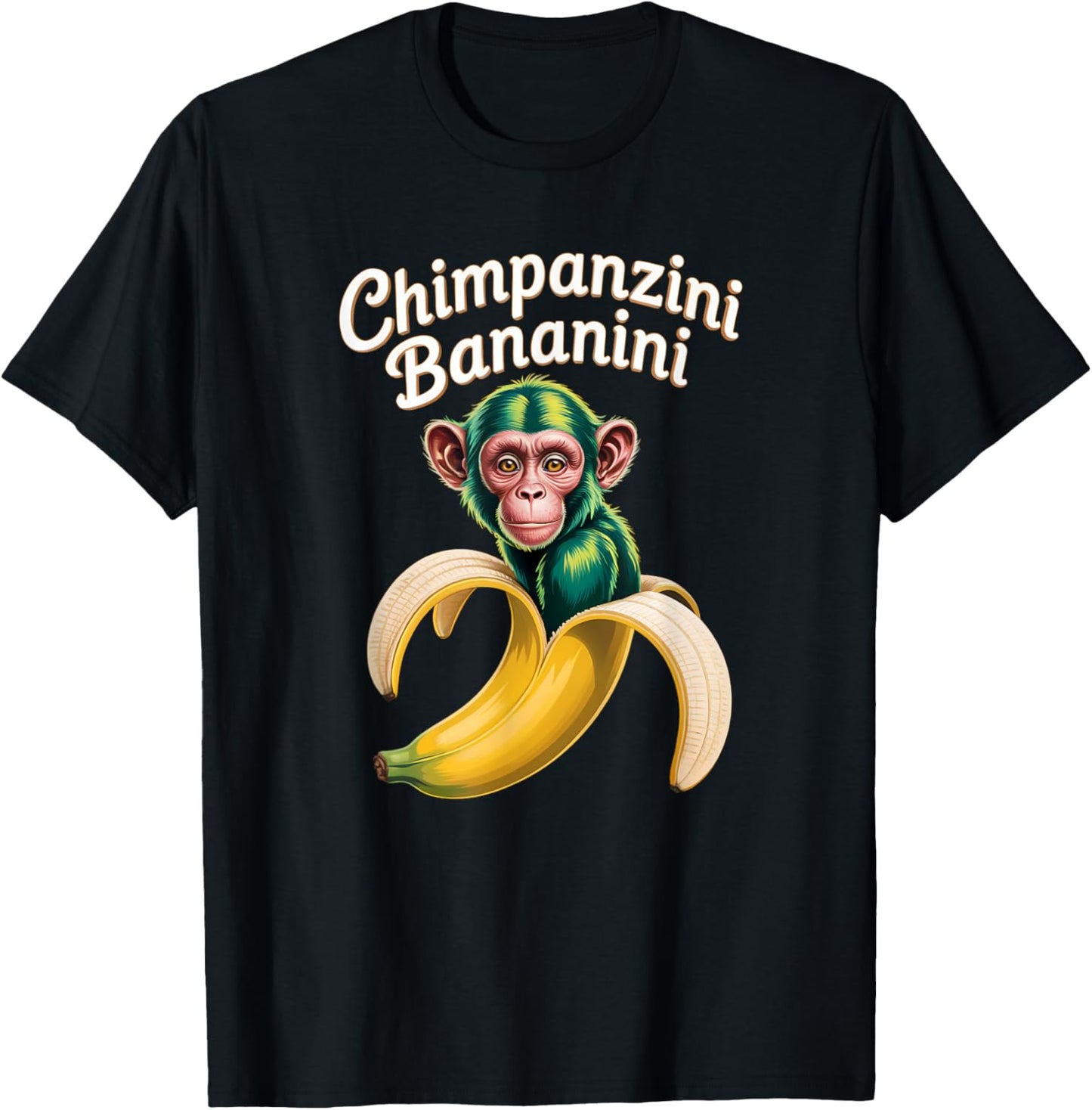 Chimpanzini Bananini Italian Brainrot Meme T-Shirt