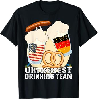 Oktoberfest Drinking Team Oktoberfest Festival Beer Drinker T-Shirt