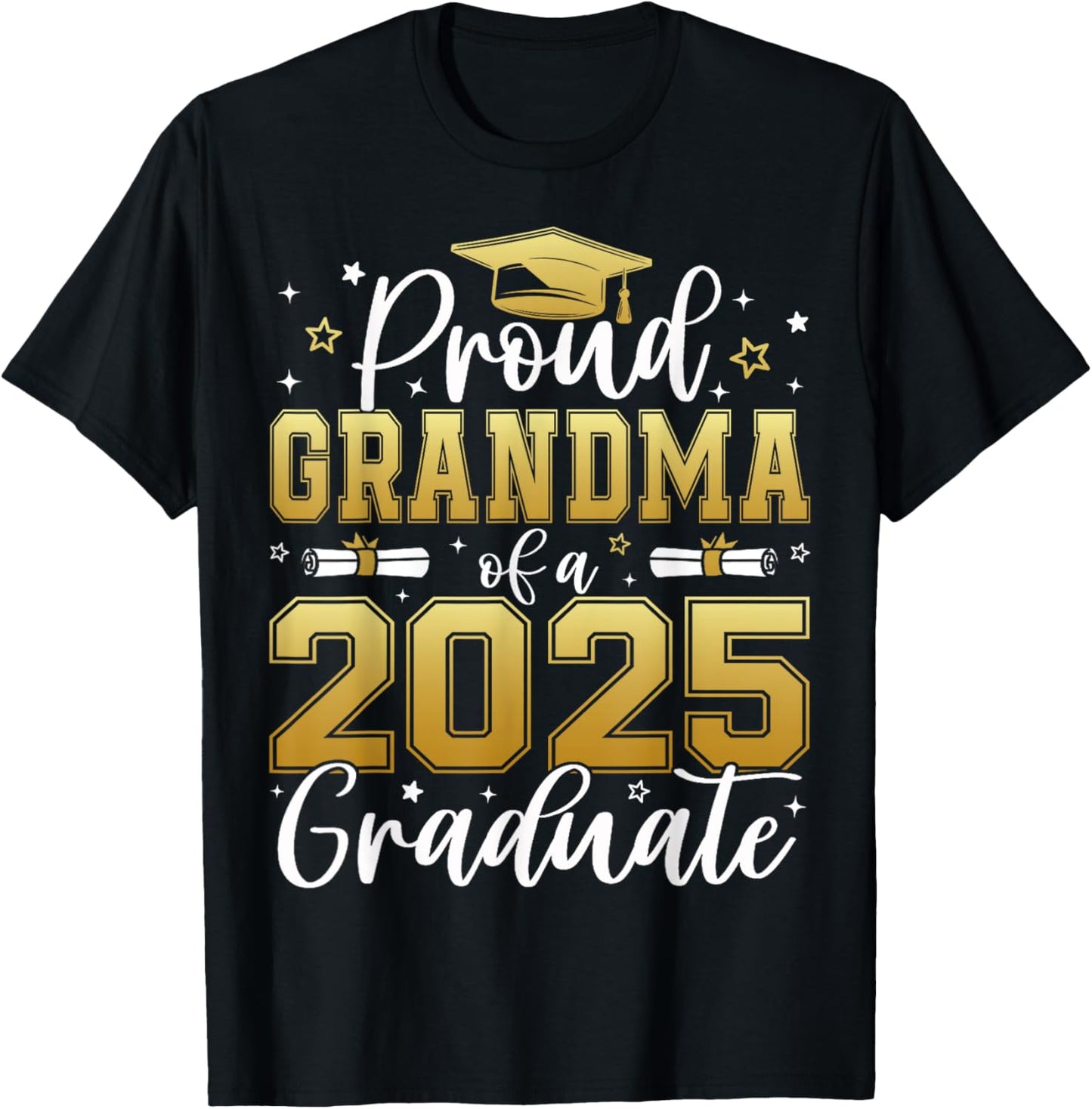 Proud Grandma of A 2025 Graduate Class of 2025 Graduation T-Shirt