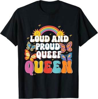 Loud & Proud Queef Queen - Funny Queefed Embarrassing Adult T-Shirt