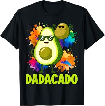 Dadacado Avocado 1st Birthday Dad Daddy Father Dada T-Shirt