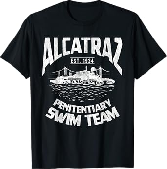 Alcatraz Penitentiary Swim Team T-Shirt