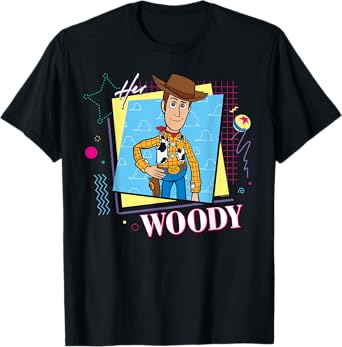 Disney and Pixarโs Toy Story Couples Matching Her Woody T-Shirt