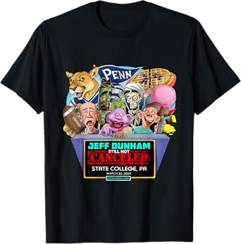 Jeff Dunham State College, PA (2024) T-Shirt
