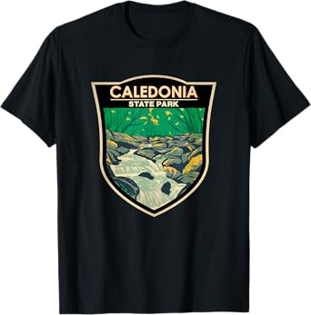Caledonia State Park Pennsylvania Badge Vintage T-Shirt