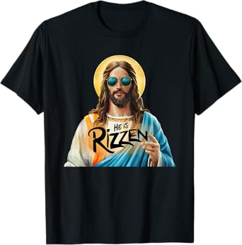 He Is Rizzen jesus has rizzen Christian Religious T-Shirt