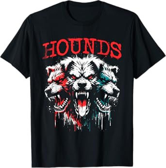 Cerberus - Creepy Three-Headed Hound Of Haides Halloween T-Shirt