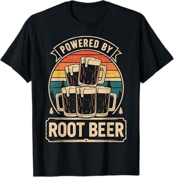 Powered By Root Beer T-Shirt