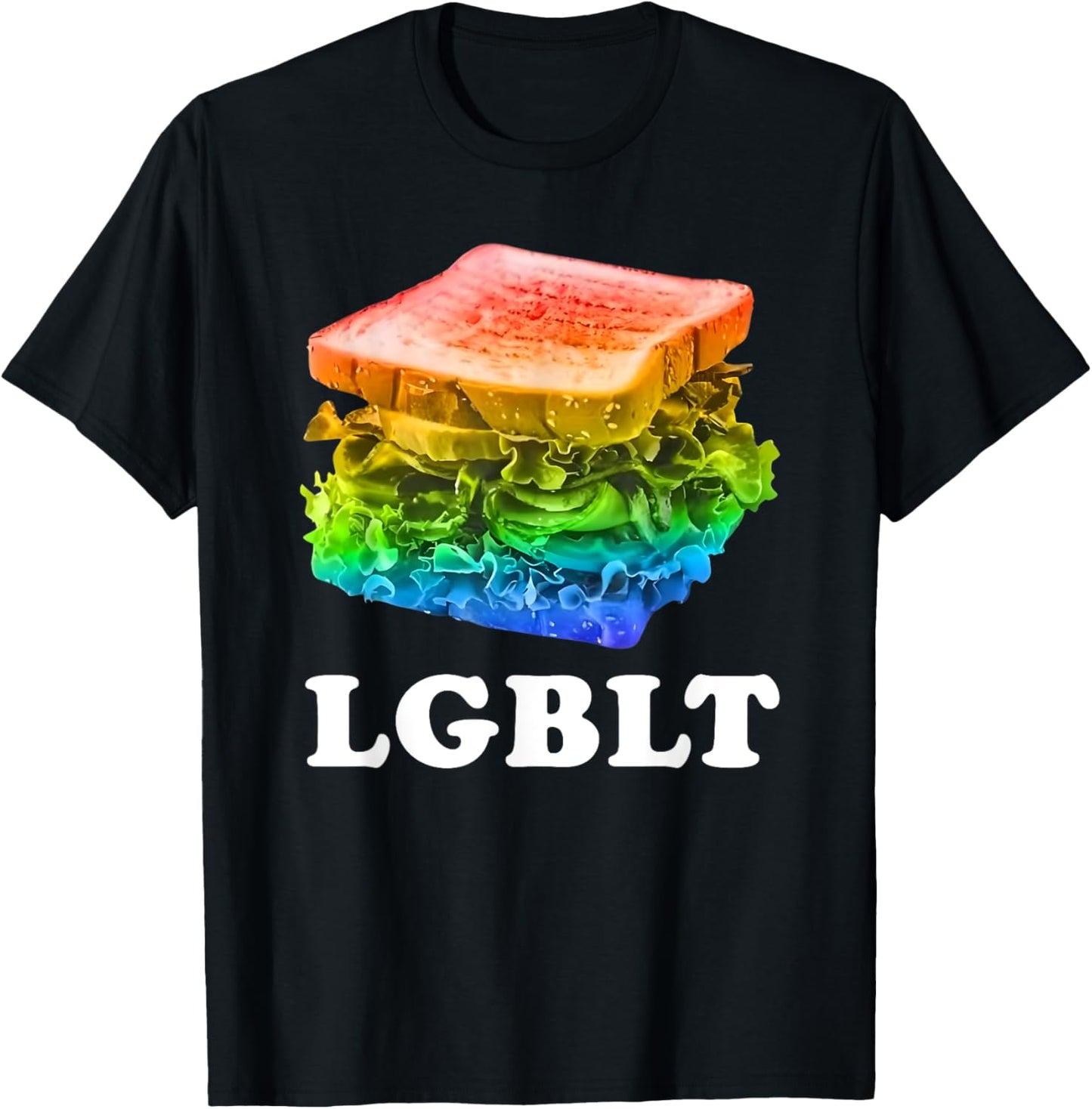 Funny Rainbow BLT LGBTQ Pride Month T-Shirt