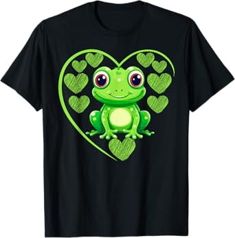 Frog tshirts For Women Girls Men Grumpy Frog Japanese Art T-Shirt