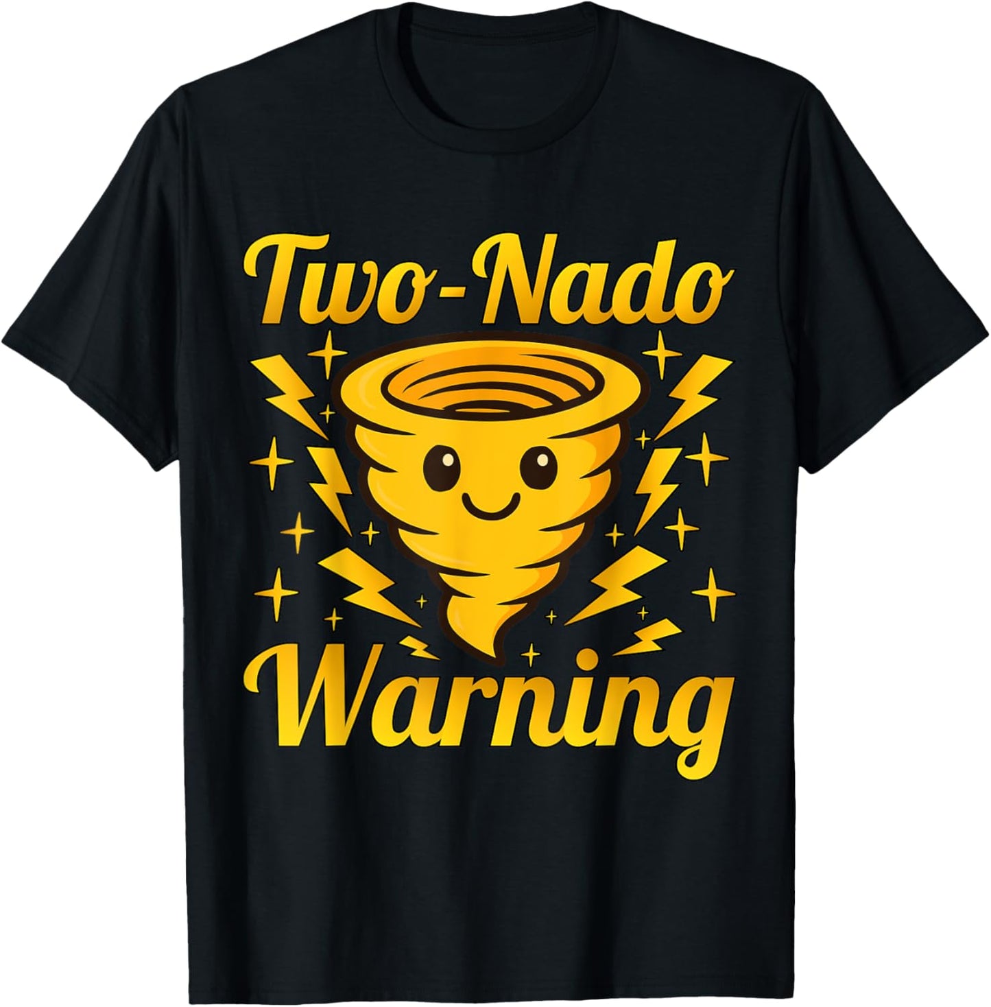 Two nado Warning, Cute Tornado Birthday T-Shirt