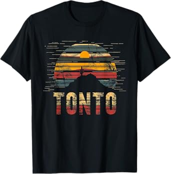 Tonto - US National Park Forest Vintage Men Women Kids Retro T-Shirt