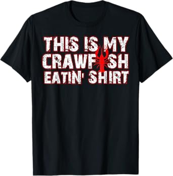 New Orleans Mardi Gras This Is My Crawfish Eating T-Shirt