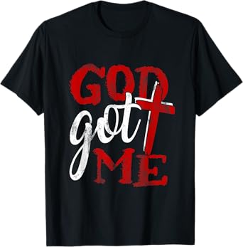 God Christian Faithcross Got Me Religion Quote Inspriration T-Shirt